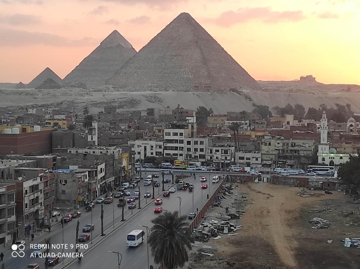 Pyramids View Suite/Vista Piramidi Kairó Kültér fotó