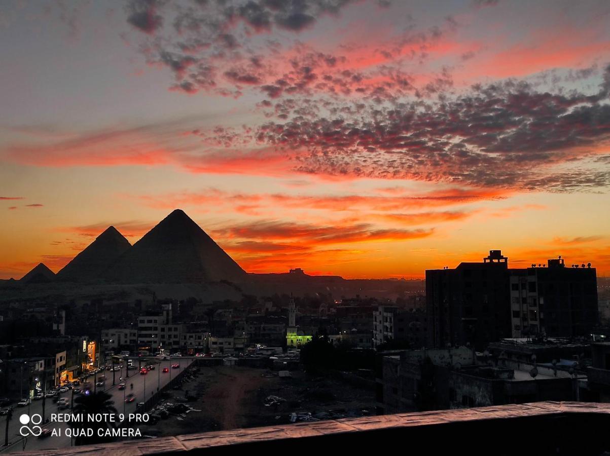 Pyramids View Suite/Vista Piramidi Kairó Kültér fotó
