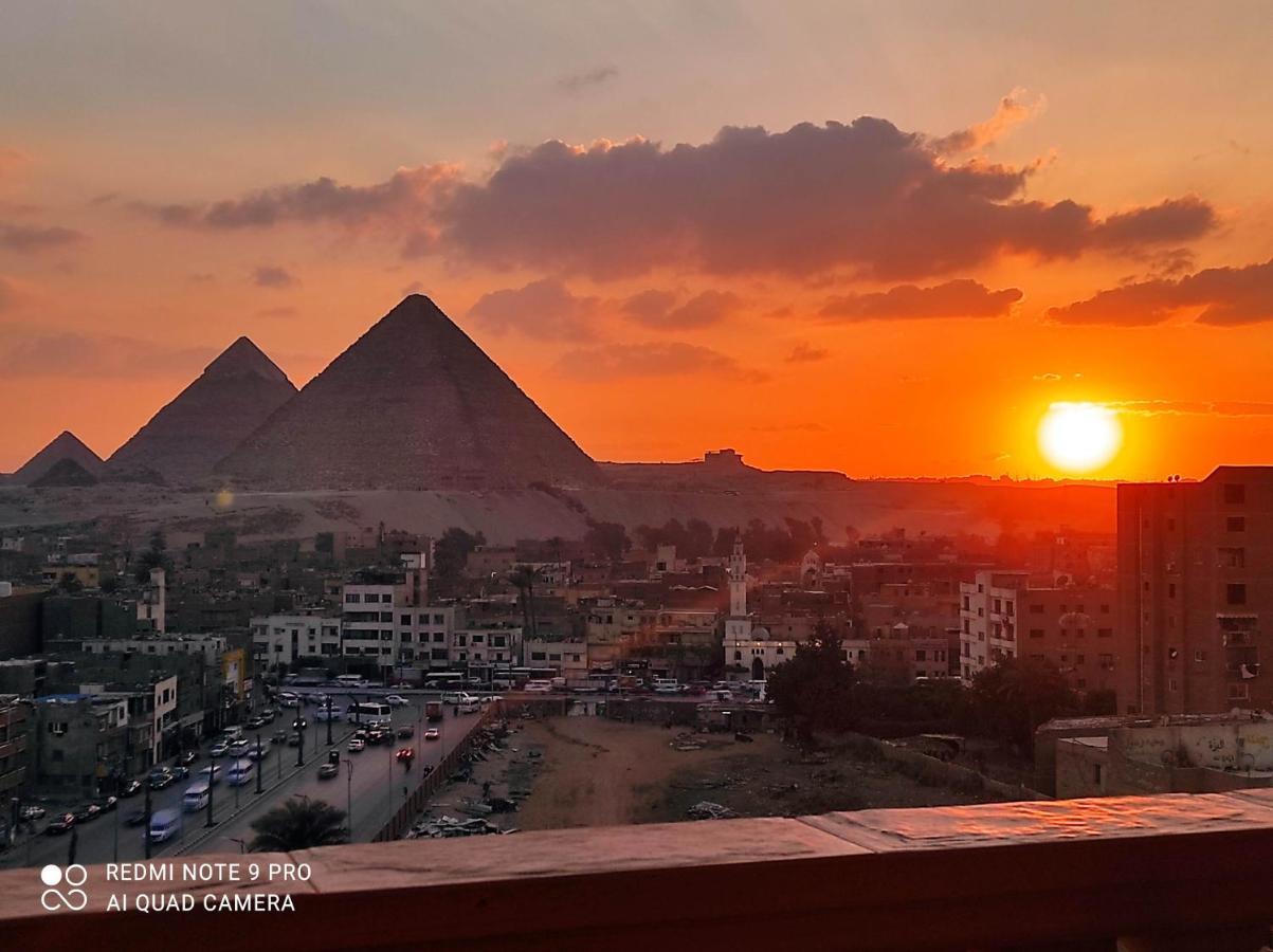Pyramids View Suite/Vista Piramidi Kairó Kültér fotó