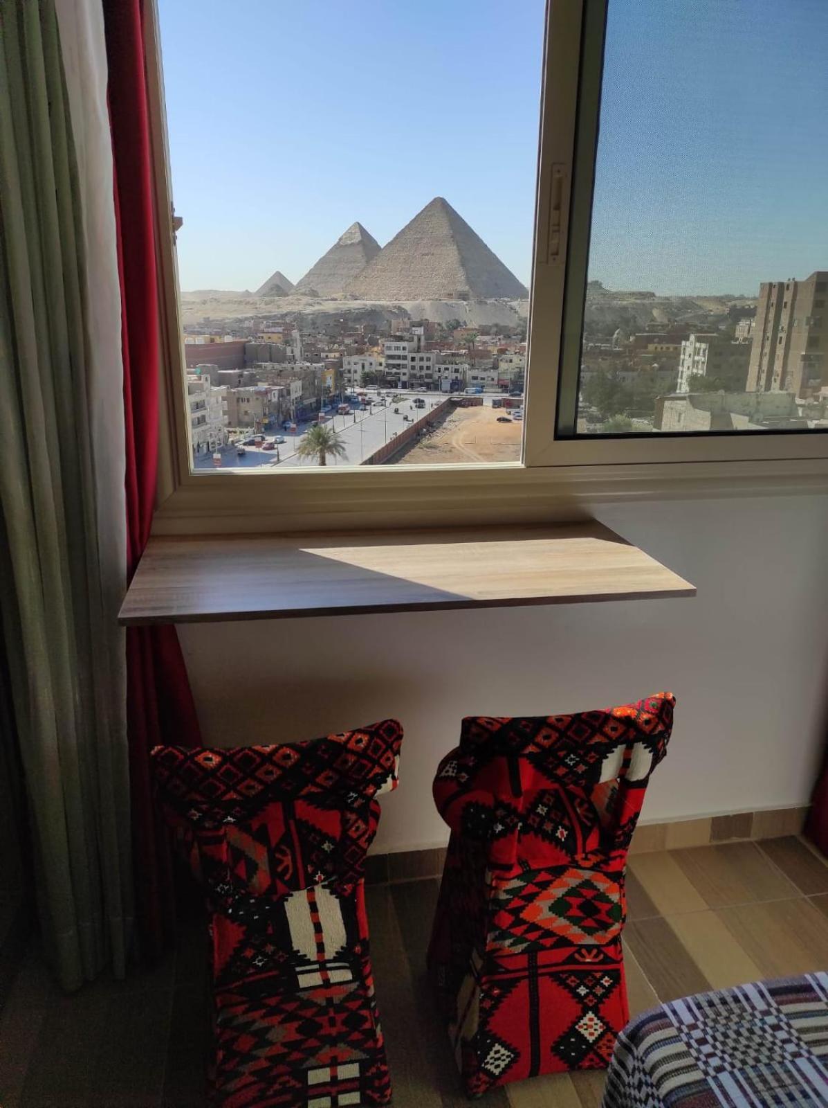 Pyramids View Suite/Vista Piramidi Kairó Kültér fotó