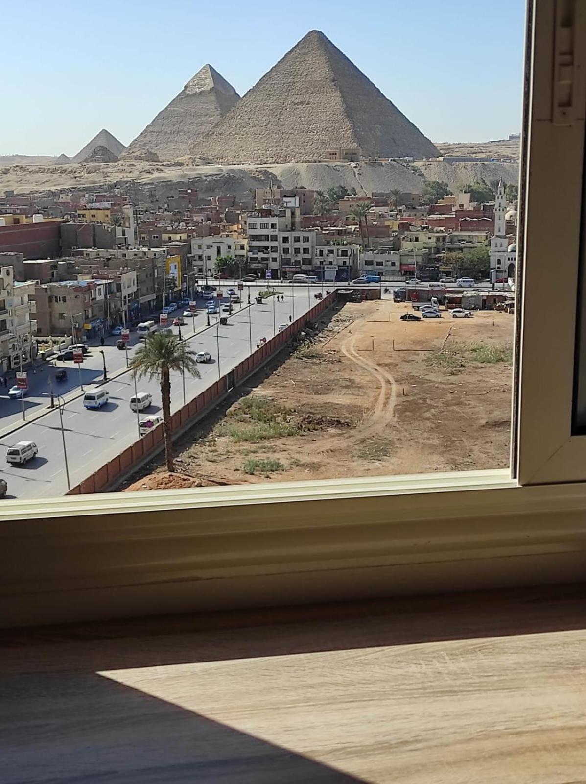 Pyramids View Suite/Vista Piramidi Kairó Kültér fotó