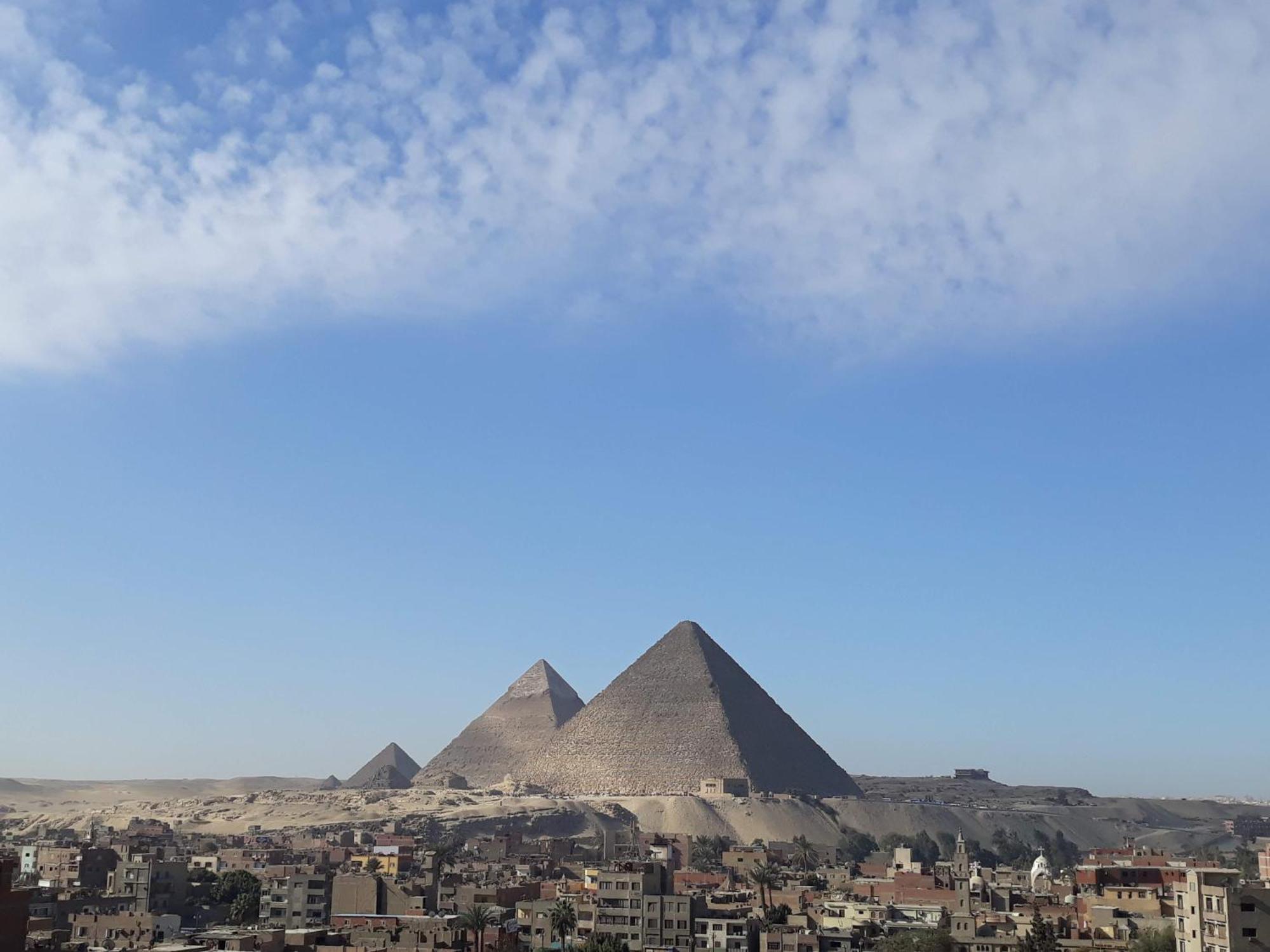 Pyramids View Suite/Vista Piramidi Kairó Kültér fotó
