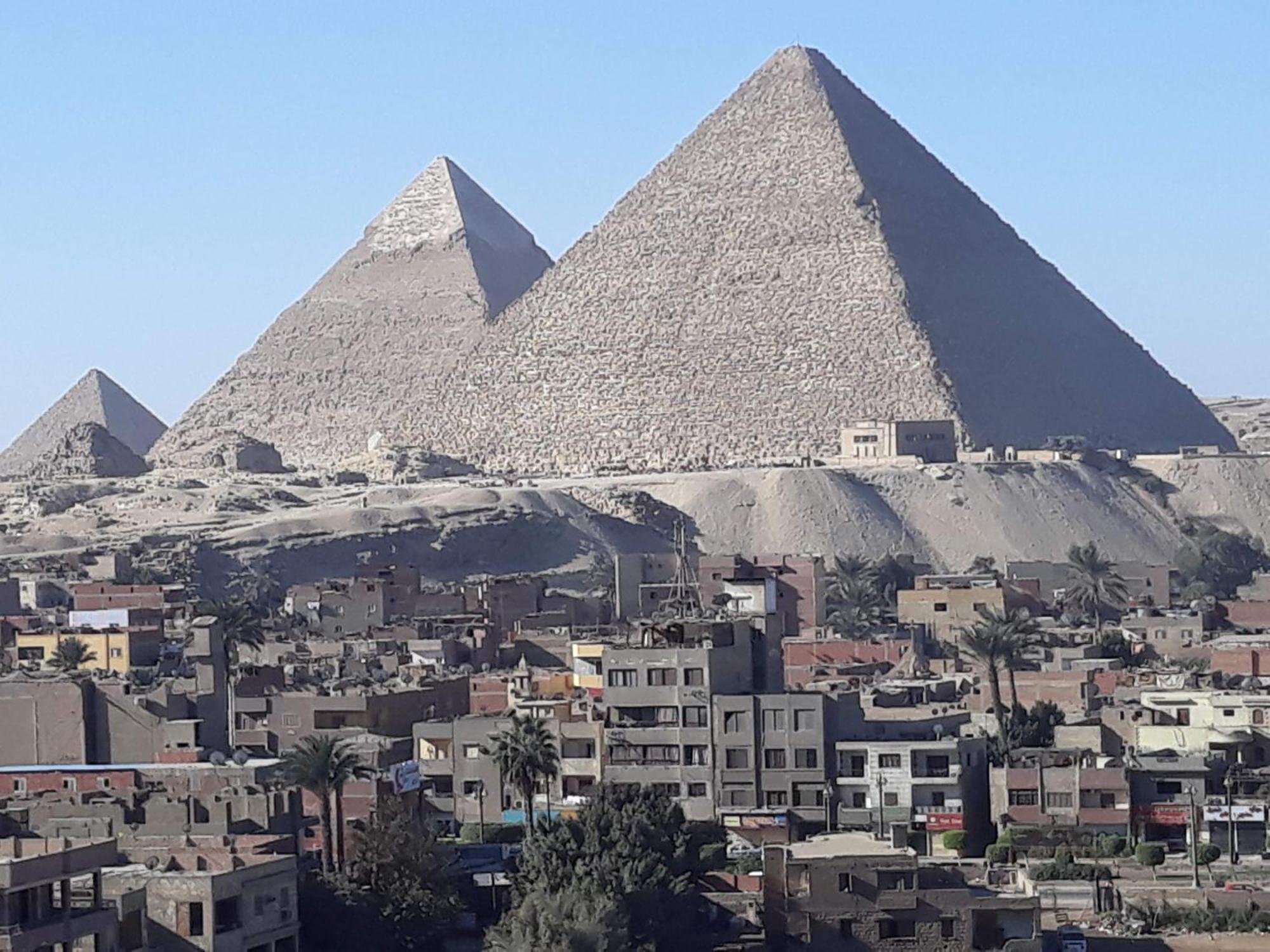 Pyramids View Suite/Vista Piramidi Kairó Kültér fotó
