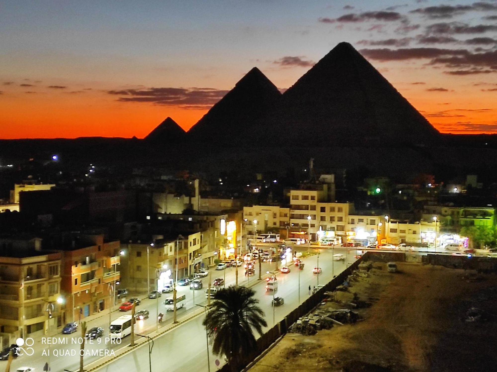 Pyramids View Suite/Vista Piramidi Kairó Kültér fotó