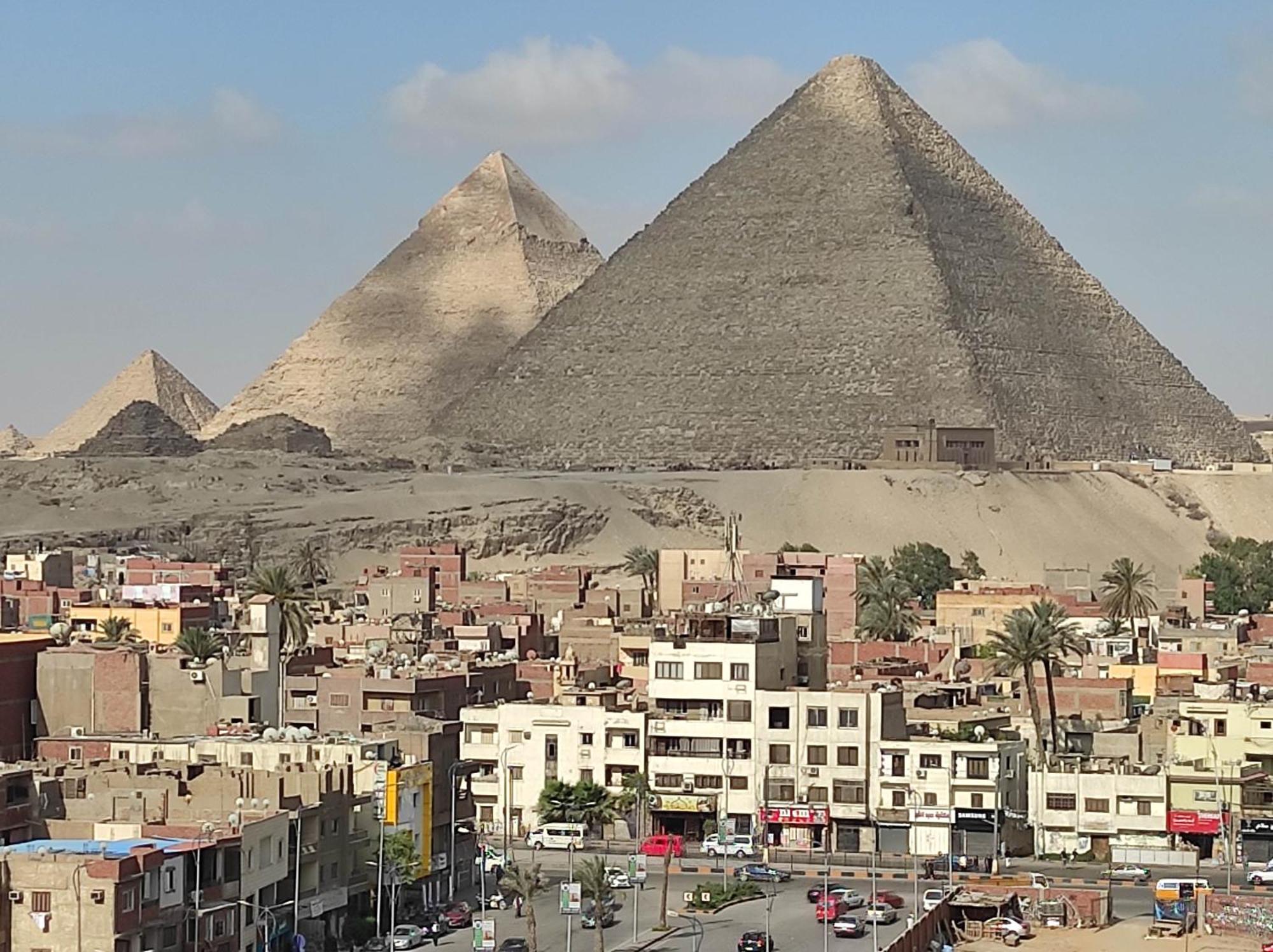 Pyramids View Suite/Vista Piramidi Kairó Kültér fotó