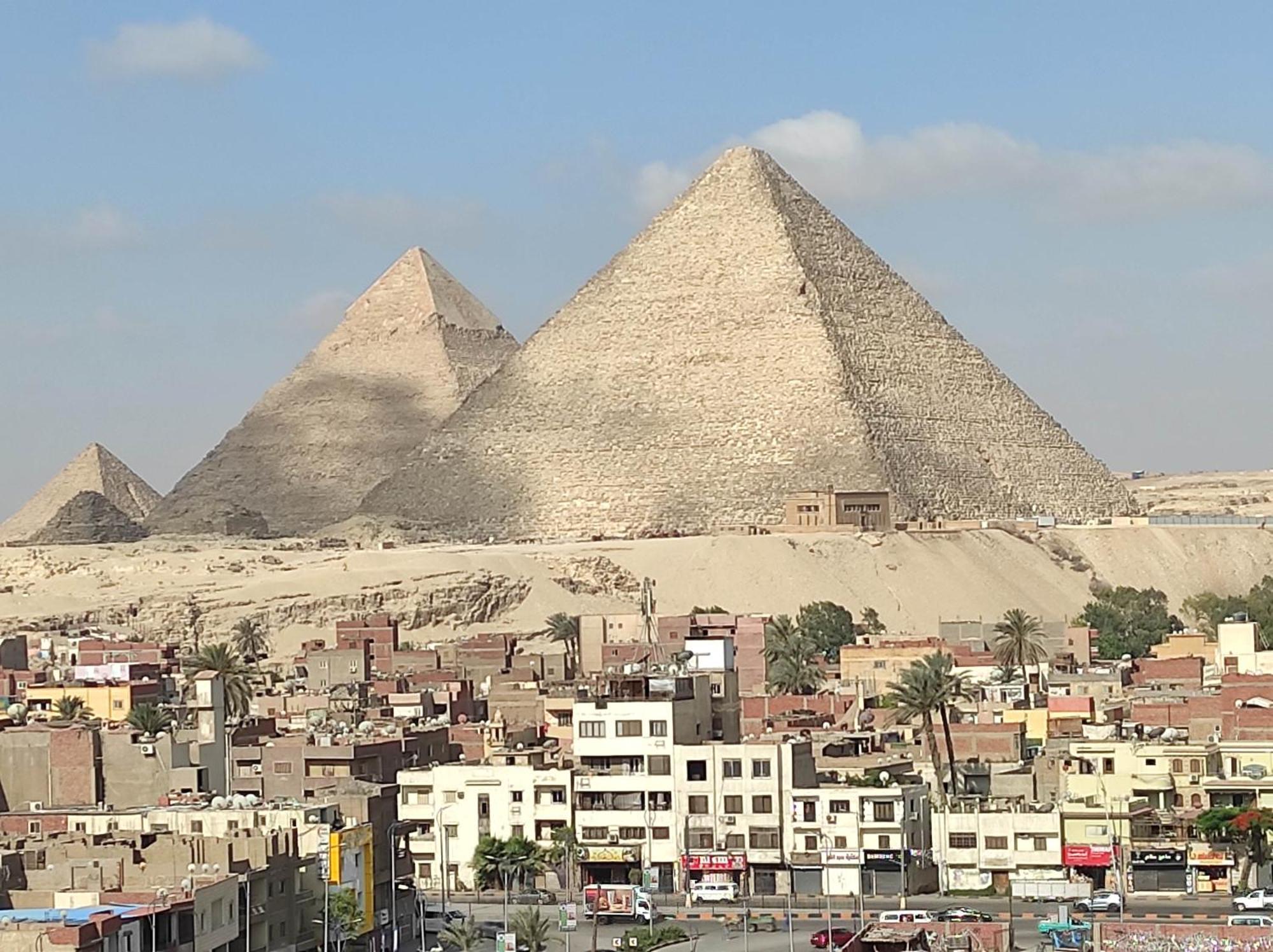 Pyramids View Suite/Vista Piramidi Kairó Kültér fotó