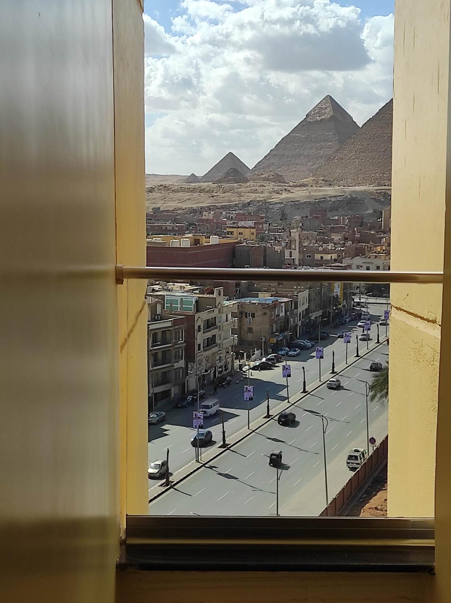 Pyramids View Suite/Vista Piramidi Kairó Kültér fotó