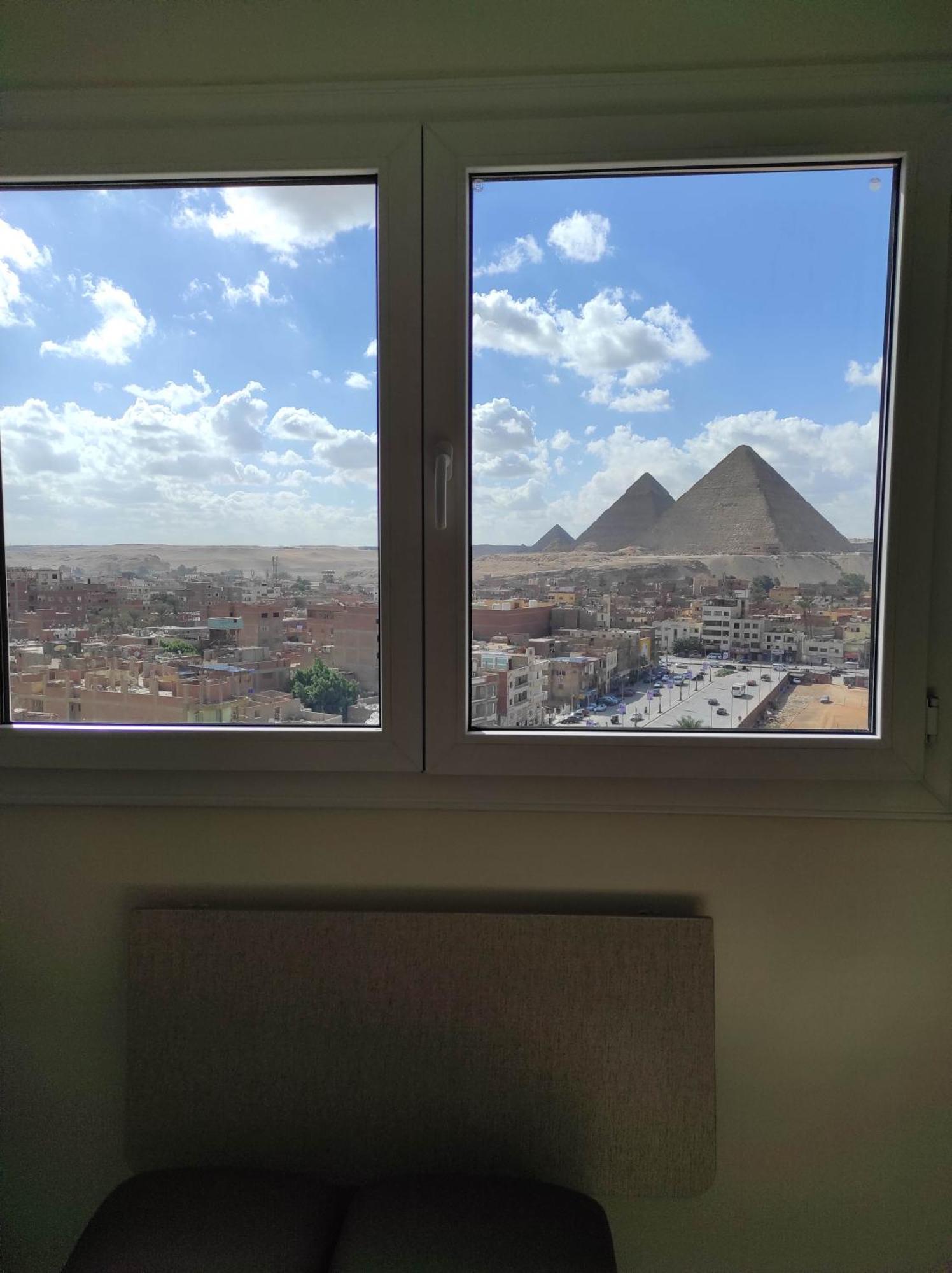 Pyramids View Suite/Vista Piramidi Kairó Kültér fotó