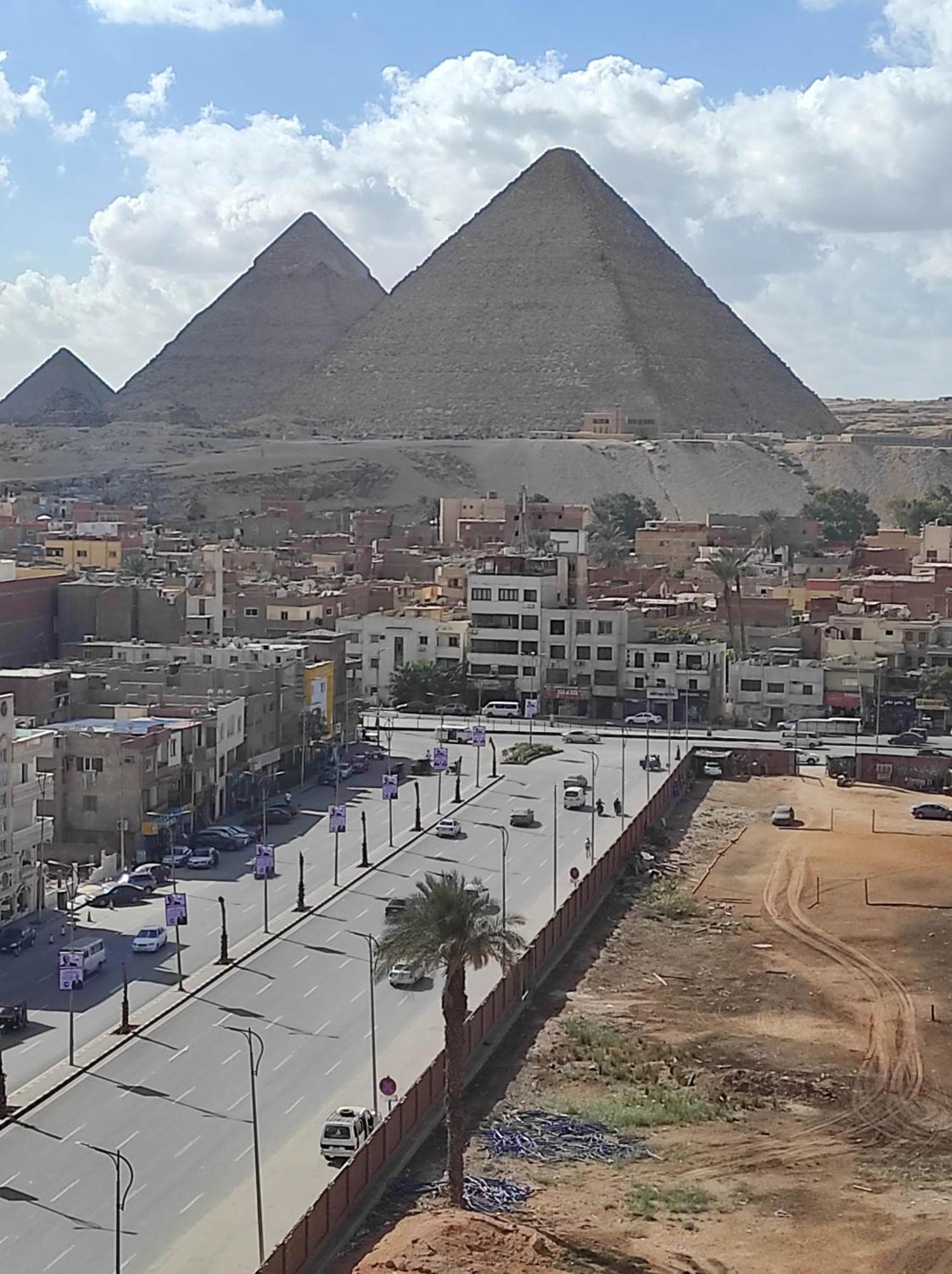Pyramids View Suite/Vista Piramidi Kairó Kültér fotó