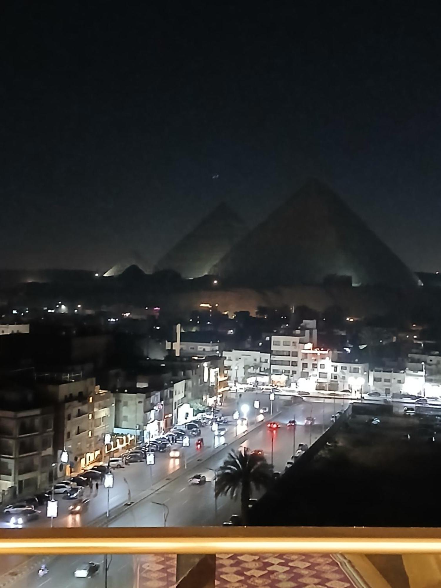 Pyramids View Suite/Vista Piramidi Kairó Kültér fotó