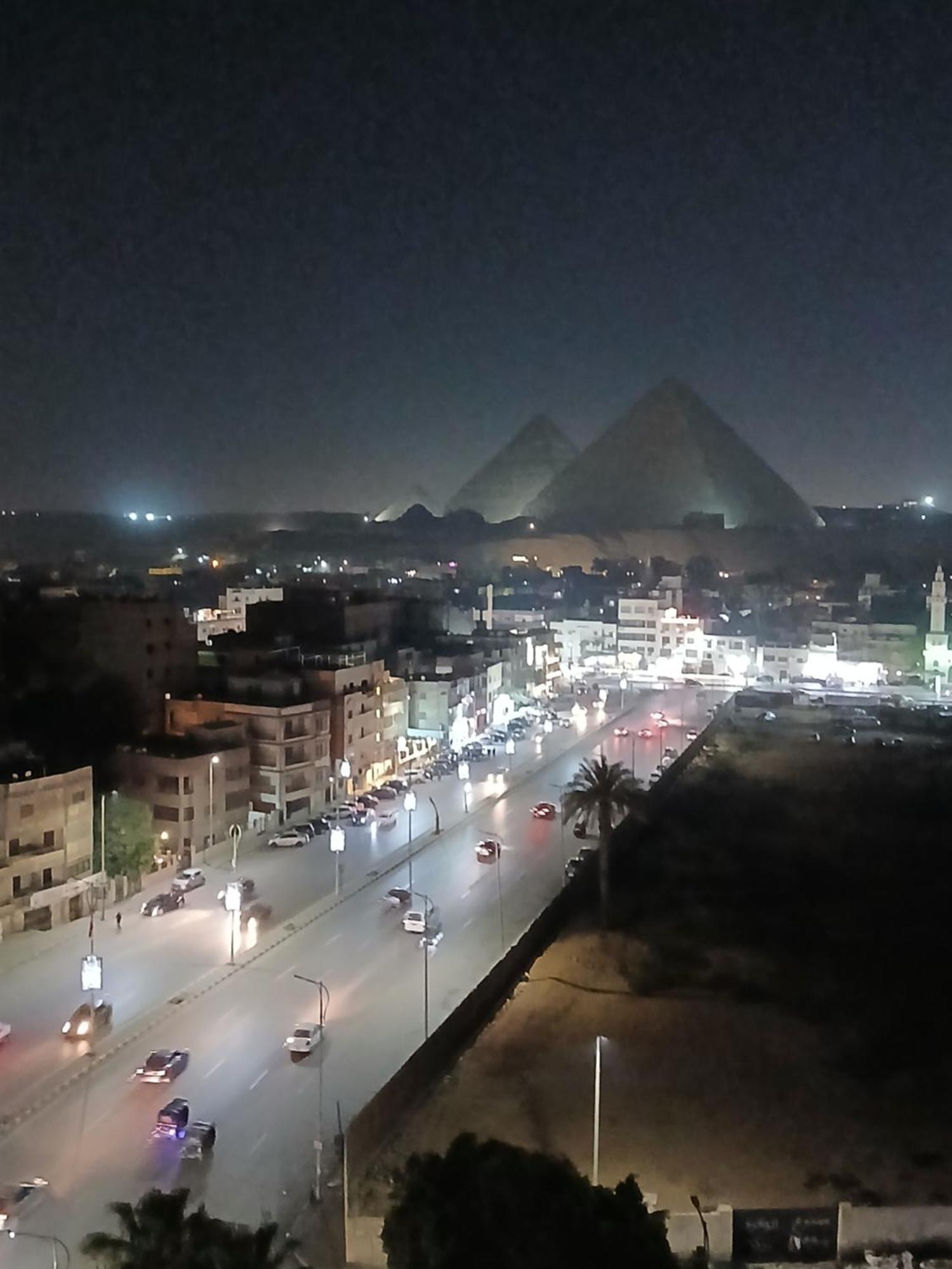 Pyramids View Suite/Vista Piramidi Kairó Kültér fotó
